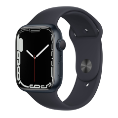 Montre Connectée Apple Watch Series 8 Cellulaire 45mm Minuit Aluminium Avec Bracelet - Grade AB avec Bo… — R3 · Smarty Paris 18e